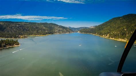 Big Bear Lake From Above View From Helicopter2 Mircea Goia Flickr
