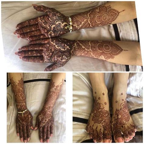 Bridal Full Hand Mehndi Designs For Wedding Day K4 Fashion