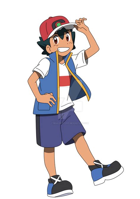 Ash Ketchum By Bhalsketchit On Deviantart