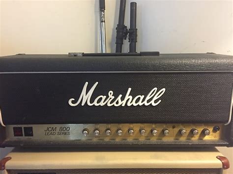 Marshall Jcm 800 2205 50 Watt 1989 Black And Gold Reverb