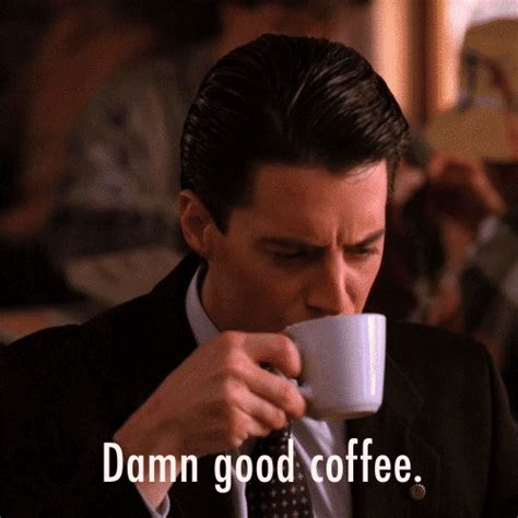 Dale Cooper Coffee  By Twin Peaks On Showtime Find And Share On Giphy