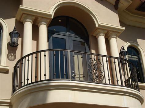 Lightweight metal furniture is a good choice for balconies, since you can move it around. Wrought Iron Balconies With Architectural Appeal | iDesignArch | Interior Design, Architecture ...