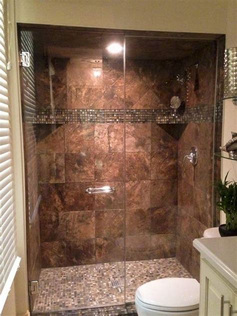 Let's have a look into them. small tile walkin showers | Walk-in Tile Shower Replaces ...