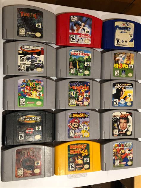 My Childhood Nintendo 64 Collection There Are A Lot Of Memories On