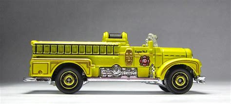 First Look 2013 Matchbox Classic Seagrave Fire Engine In Yellow