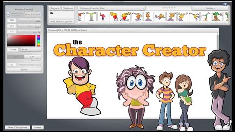 Cartoon Maker Picture ~ Character Creator Cartoon Maker Software Create