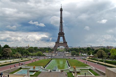 Eiffel Tower From The Trocadéro Paris France Landolia