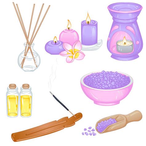 Best Aromatherapy Candle Illustrations Royalty Free Vector Graphics