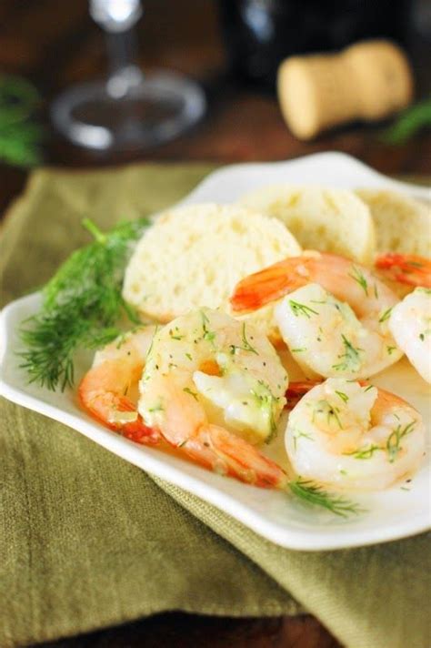 Peel shrimp, and, if desired, devein. Garlic & Dill Marinated Shrimp | Delicious seafood recipes ...