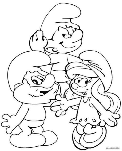 Printable Smurf Coloring Pages For Kids | Cool2bKids | Film & TV Shows