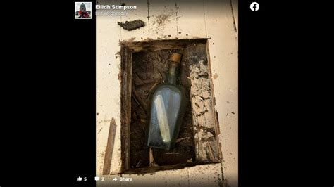 135 Year Old Message In Bottle Found In Scotland Home Miami Herald