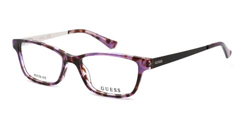 Guess Gu 2538 083 Eyeglasses In Purple Havana Smartbuyglasses Usa