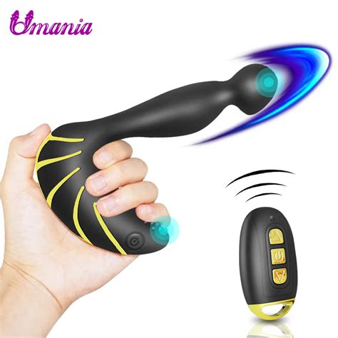 Buy Usb Rechargeable Male Prostate Massage Remote Control Anal Vibrator Silicon