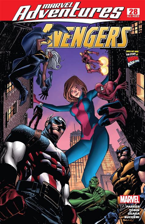 Marvel Adventures The Avengers 2006 2009 28 Ebook Parker Jeff Tobin Paul