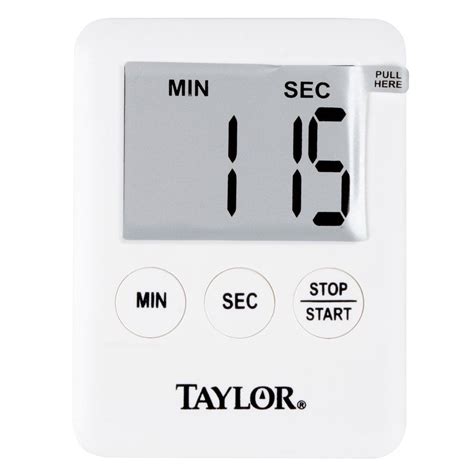 Taylor 5842n21 Mini Digital 100 Minute Kitchen Timer Kitchen Timers