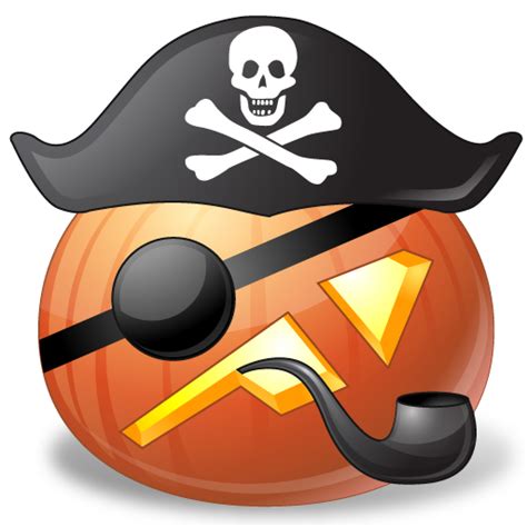 Pirate Captain Icon - Vista Halloween Emoticons - SoftIcons.com png image