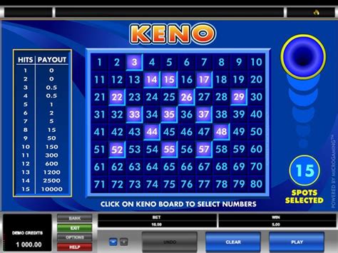 Keno Online Tips And Tricks For Free Playing
