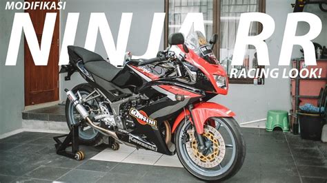 modifikasi kawasaki ninja 2 tak 150 rr racing look and simpel youtube