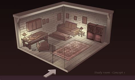 Study Room Concept I By Remidubois On Deviantart