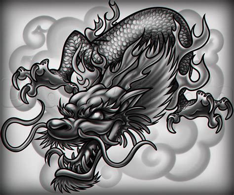 Free Chinese Dragon Drawing Download Free Chinese Dragon Drawing Png Images Free Cliparts On