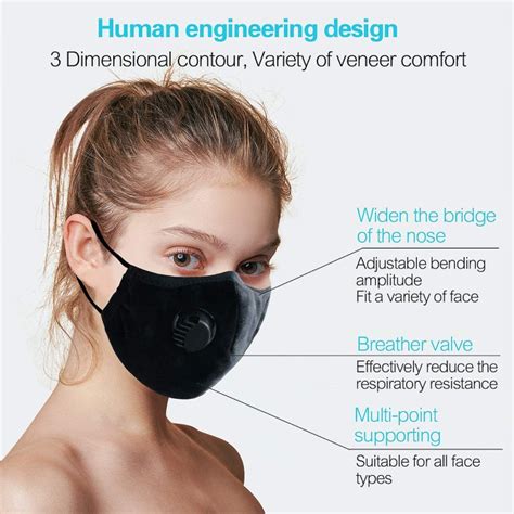Activated Carbon Mask Has Five Layers Of Protection