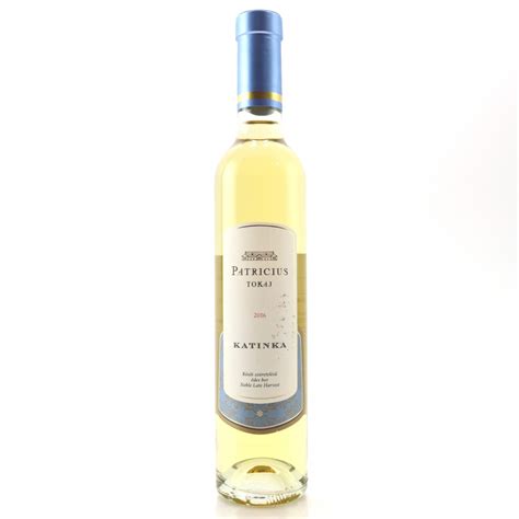 Patricius Noble Late Harvest 2016 Tokaj 375cl Wine Auctioneer