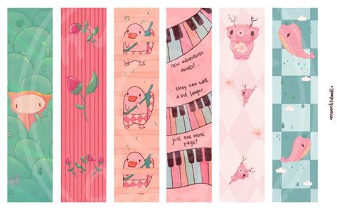 Cute Printable Bookmarks