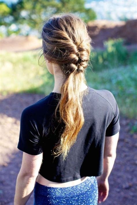 31 Sporty Ponytail Hairstyles To The Gym Workout Hairstyles Hair