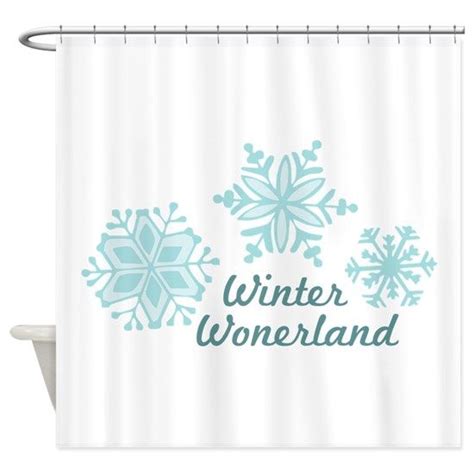 Winter Wonderland Shower Curtain Cafepress Custom Shower Curtains