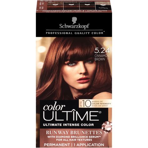 Schwarzkopf Color Ultime Permanent Hair Color Cream 524 Cinnamon
