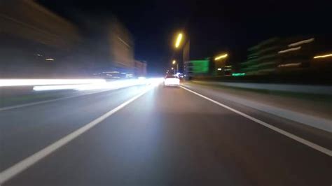 Pov Hyperlapse From A Car Driving On The Highway Stock Footage Videohive