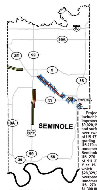 Odot Commission Approves Road Bridges Plans Seminole Producer