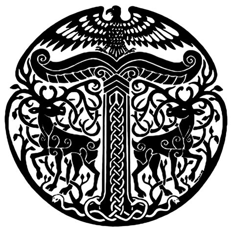 A Rather Nice Irminsul Norse Tattoo Anglo Saxon Tattoo Celtic Art