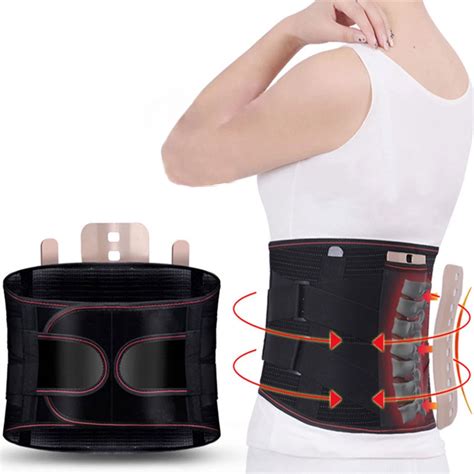 Self Heating Waist Protection Belt Magnetic Steel Plates Waist Support