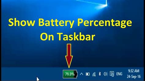 Show Battery Percentage On Taskbar In Windows 10 Howtosolveit Clip60