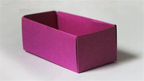 I cut the top bit big so it wasn't too huge and then selotaped the bottom bits of the box together to make one rectangle shape. How to make a cardboard box without glue - YouTube