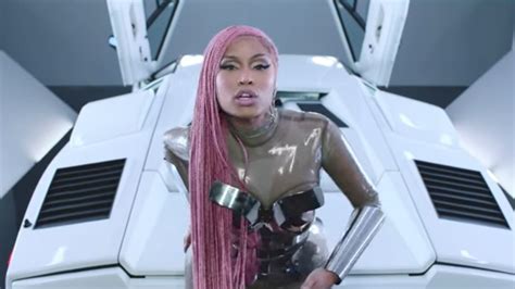 Nicki Minaj Is A Futuristic Barbie In Migoss “motorsport” Vogue