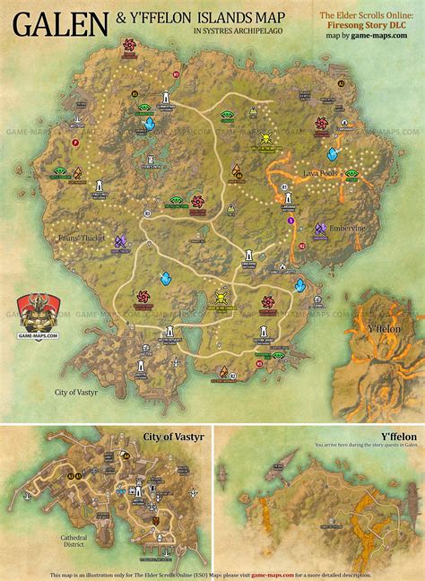 Galen And Yffelon Map The Elder Scrolls Online Eso