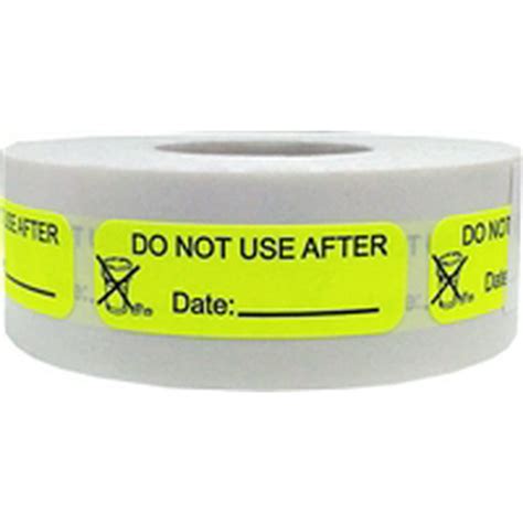 Do Not Use After Date Expiration Labels 05 X 15 Inches 500