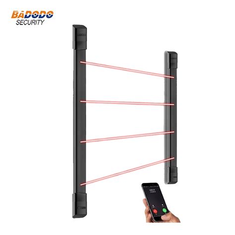 Ip66 Waterproof 4 Beams Wireless 433mhz Active Infrared Barrier Fence