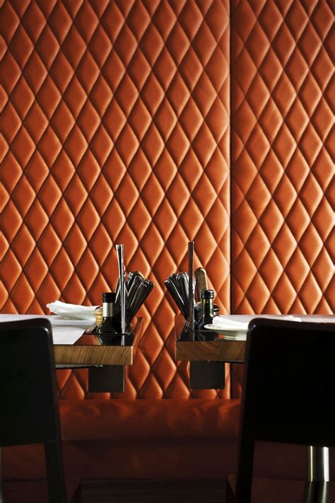 Copper Coloured Padded Back Boards Australian Interior Design