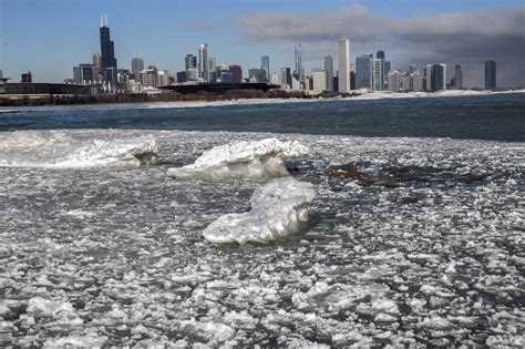 Official Great Lakes Ice Coverage Headed For Record Chicago Tribune