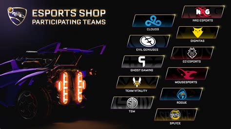 The Esports Shop A Closer Look Rocket League Official Site