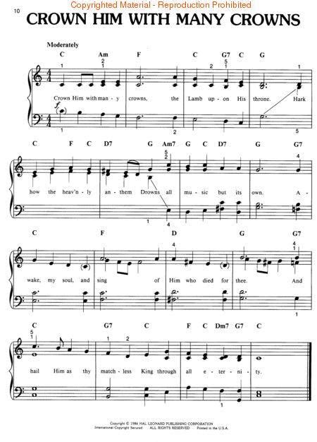 Best Loved Hymns Easy Piano By Songbook Simplified Arrangements