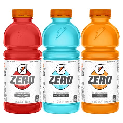 Buy Gatorade G Zero Sugar Classic Variety Pack Thirst Quencher Sports Drink Oz Pack