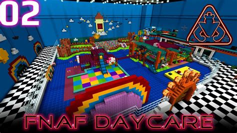 Minecraft Fnaf Map 2 Security Breach Daycare In Minecraft Building Freddy Fazbears Mega