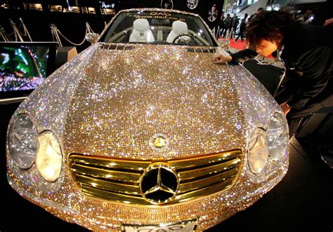 Worlds Most Expensive Diamond Car Mercedes Car From Japan