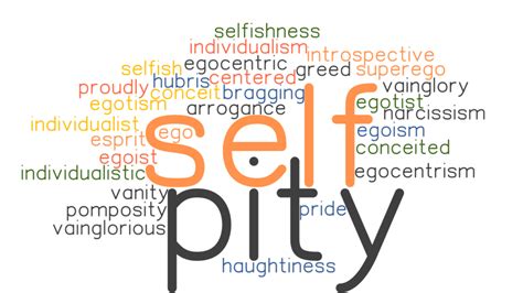 Self Pity Synonyms And Related Words What Is Another Word For Self
