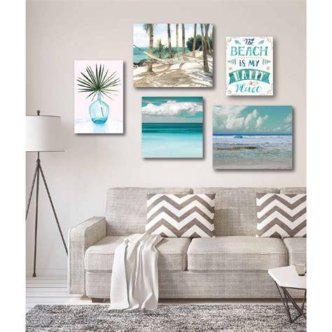 Courtside Market Tropical Tranquility Gallery Wall Collection Printed