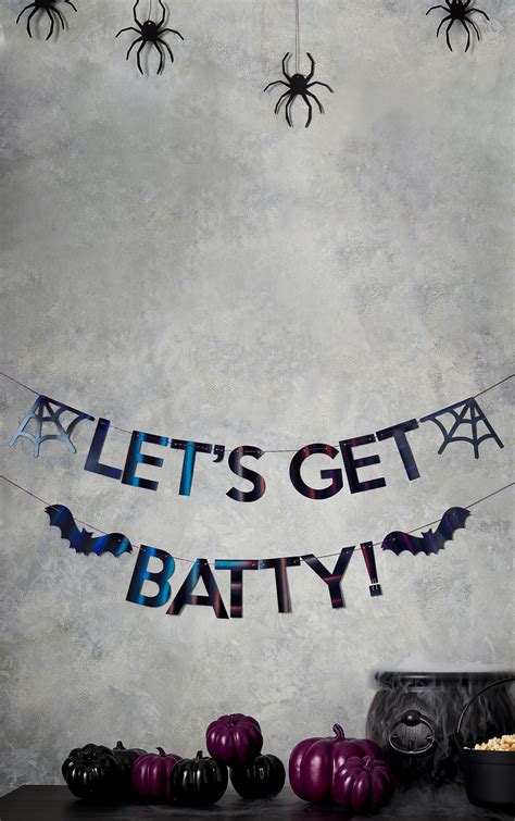 ginger ray bunting let s get batty iridescent black prettylittlething aus